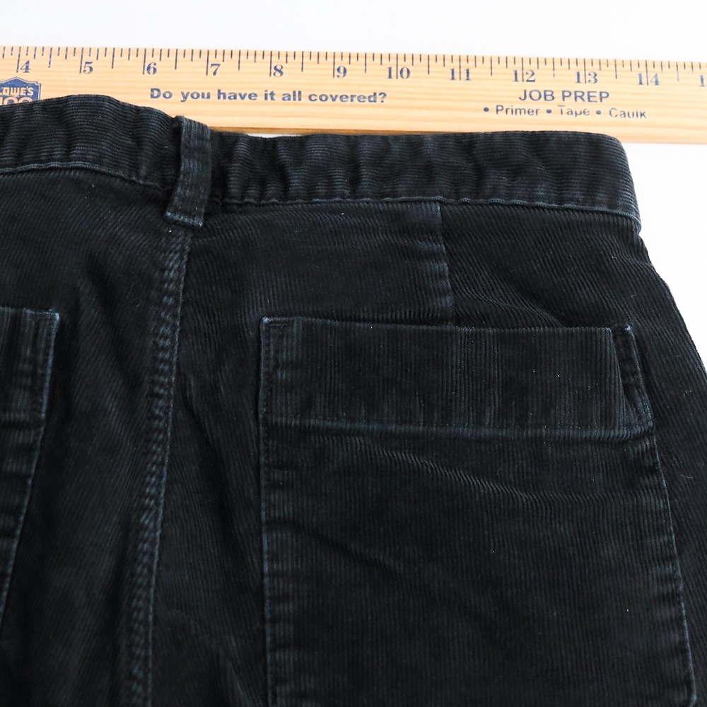 Gap Carpenter Pant Men 28x30 Black Corduroy Double Knee Utility Workwear Pants - Picture 10 of 12